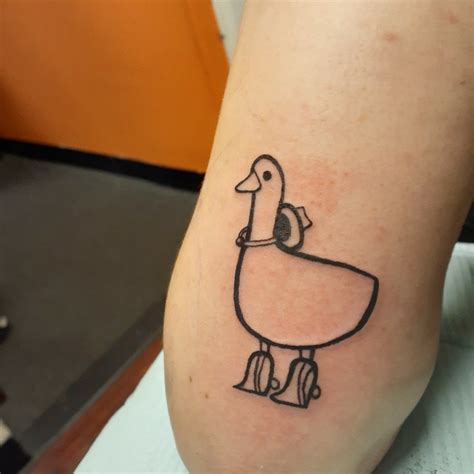 Discover 74+ small goose tattoo - in.coedo.com.vn