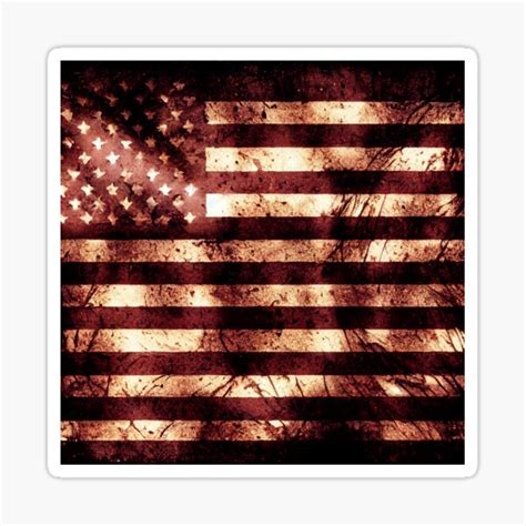 "Rugged American flag" Sticker for Sale by Sintex7 | Redbubble