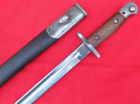 RARE JAC 1916 WW1 AUSTRALIAN BRITISH BAYONET 303 RIFLE TURKISH CAPTURED ...