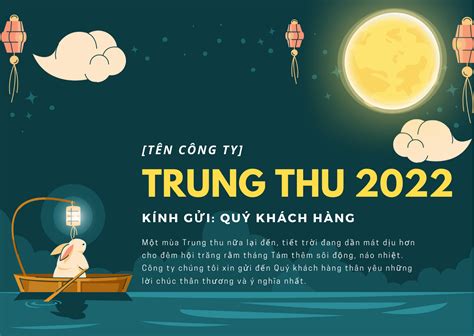 Top 20 mẫu thiệp chúc mừng Trung thu ấn tượng nhất năm 2022