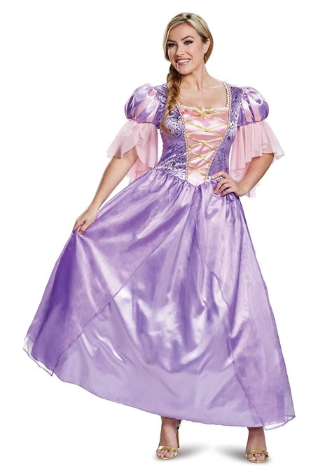 Adult Tangled Deluxe Rapunzel Costume | Rapunzel Dress Womens