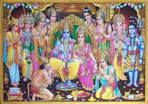 Ram darbar | Lord rama images, Rama image, Lord krishna images