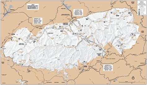 Essential Guide To The Great Smoky Mountains National Park Map