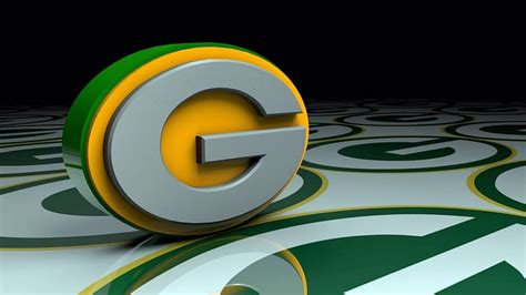 3D Green Bay Packers, football, logo, team, esports, HD wallpaper | Peakpx