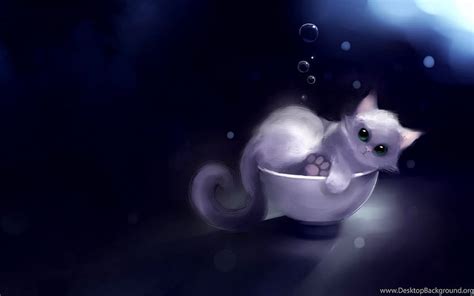 Cute Anime Cat Backgrounds HD wallpaper | Pxfuel