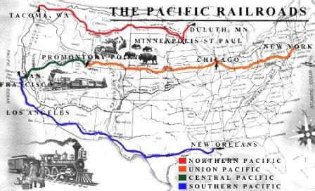 Transcontinental Railroad - Westward Expansion