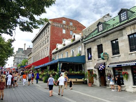 Old Montreal - Place Jacques-Cartier - To Europe And Beyond