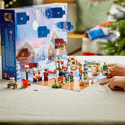 The LEGO City Advent Calendar - Hammacher Schlemmer