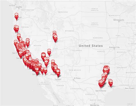 In N Out Locations Map - Map Pasco County