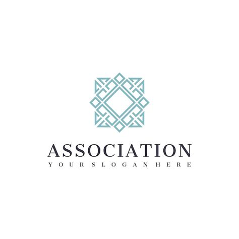 Premium Vector | Association logo template