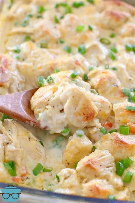 Chicken and Biscuits Casserole - The Country Cook