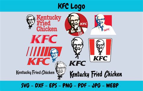 KFC Vector Svg Eps Dxf Png High Res Jpg Pdf Webp Cricut - Etsy Singapore