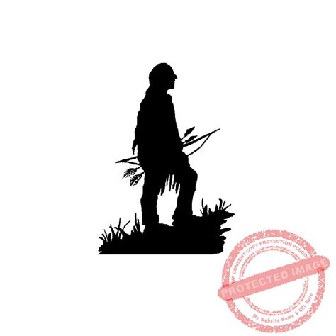 Hunter Silhouette, M16-340 #D > Peddlers Den