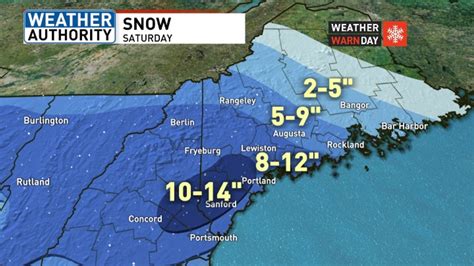 Saturday nor'easter to bring near blizzard conditions to parts of Maine