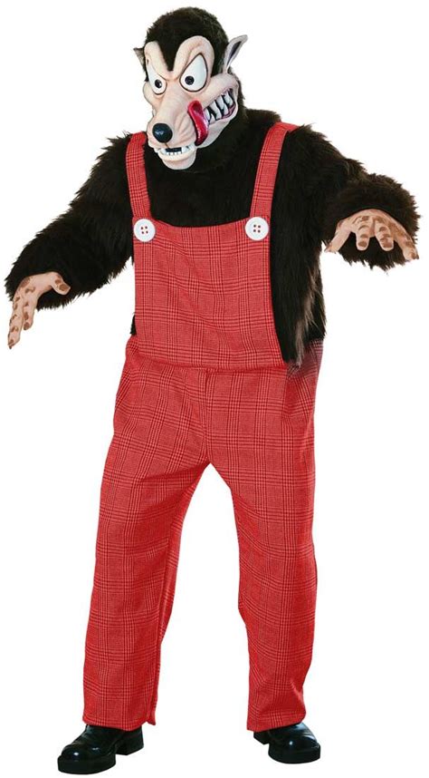 Scary Super Deluxe Big Bad Wolf Costume | Big bad wolf costume, Wolf ...