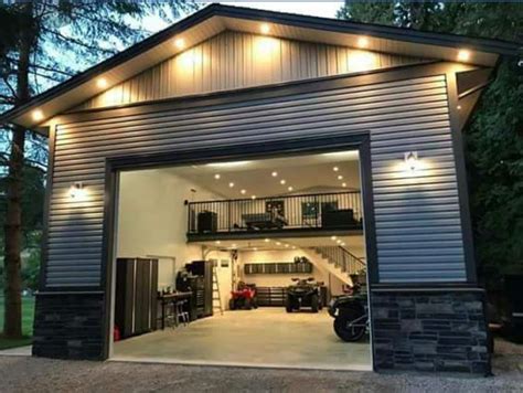 Pin by Shay Jones on GARAGE ADD-ONS | Metal building homes, Barn house ...