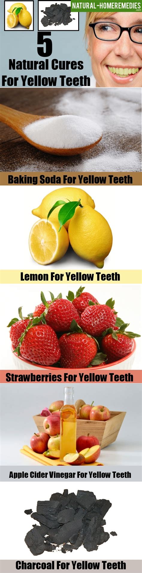 5 Natural Cures For Yellow Teeth – Natural Home Remedies & Supplements