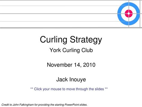 PPT - Curling Strategy PowerPoint Presentation, free download - ID:4107559