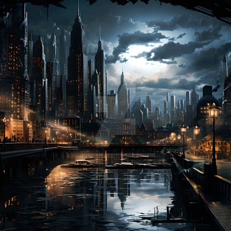 Gotham City. Concept Art of by exclusiveartmaker193 on DeviantArt