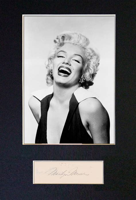 MARILYN MONROE Signed Autograph Mounted Photo Reproduction PRINT A4 ...