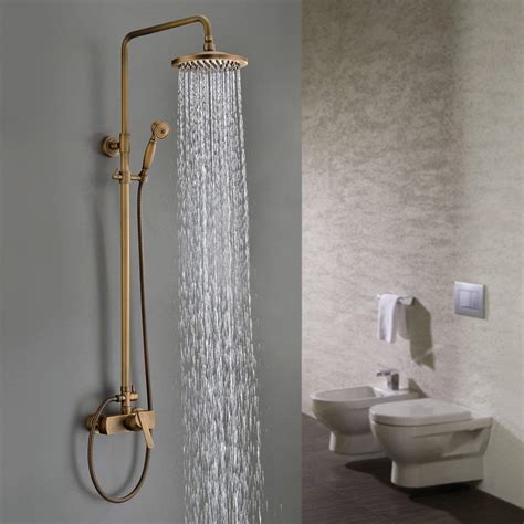 Best Bathroom Shower Faucets, Brass Shower Fixtures, Exposed Shower System