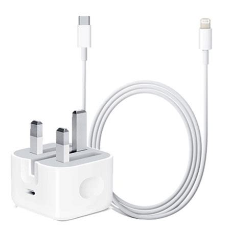 Official Apple 20W iPhone XS Max Fast Charger & 1m Cable Bundle