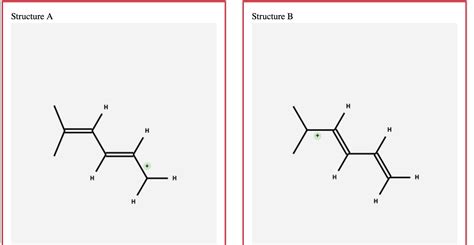 Solved Three resonance structures are possible for the | Chegg.com