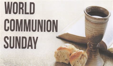 Spiritual connections: World Communion Sunday is so needed now - Eden ...