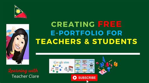 Creating Free E-Portfolio for Teachers & Students (Part 1) - YouTube