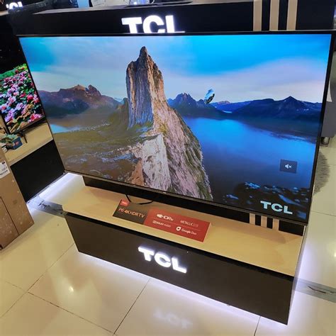 TCL 4K UHD ANDROID SMART TV, TV & Home Appliances, TV & Entertainment ...