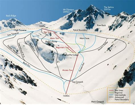 Mt Olympus Trail Map | Liftopia