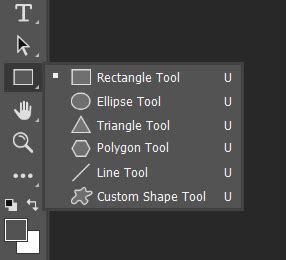 Shape Tool Photoshop