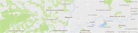 Mayenne France Map | secretmuseum