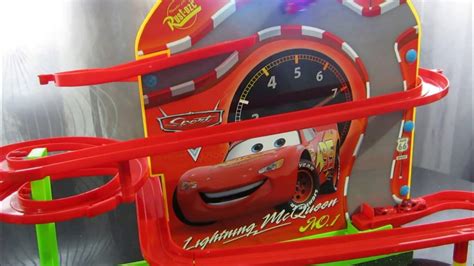 Disney Cars Lightning McQueen Race Track Speedway | Disney Pixar Car ...