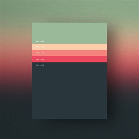 Minimalist Color Palettes by Duminda Perera