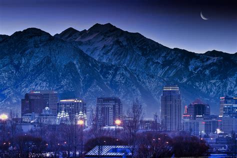 Salt Lake City Utah Skyline Photograph by Utah Images