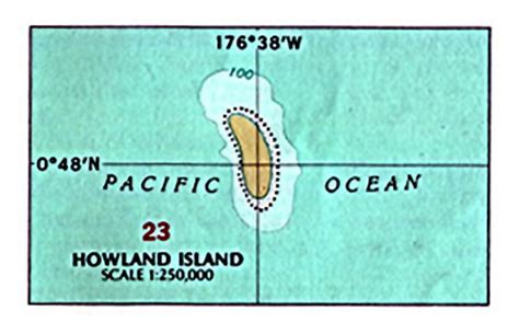 Map of Howland Island | Howland Island | Oceania | Mapsland | Maps of ...