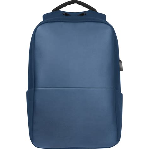 High-quality backpack with USB port | Darkblue | 6129944