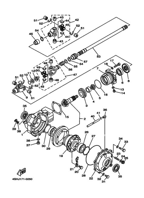 Front differential for 2000 Yamaha BIG BEAR 400 BIG BEAR 400 (N ...