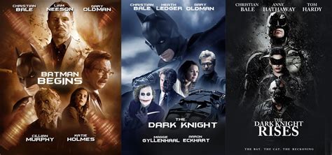 BATMAN ONLINE - Gallery - Dark Knight Trilogy posters from