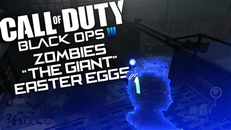 Black Ops 3 Zombies "The Giant" Easter Eggs - YouTube