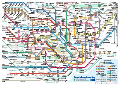 Tokyo Subway Map English Pdf - Gisela Ermengarde