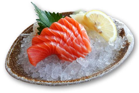 Salmon Sashimi ,Japanese food. 9887174 PNG