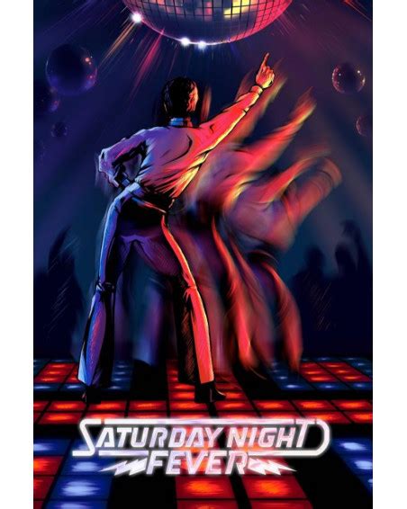 Poster - Saturday Night Fever - Limited Edition (Digigraphie)