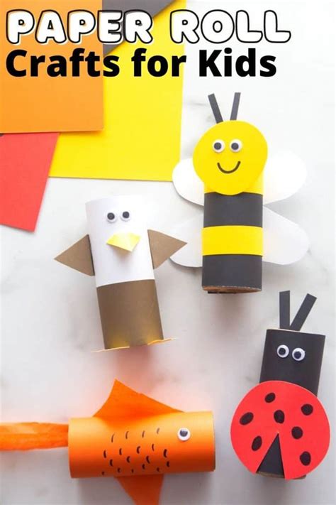 Toilet Paper Roll Crafts for Kids - Little Bins for Little Hands