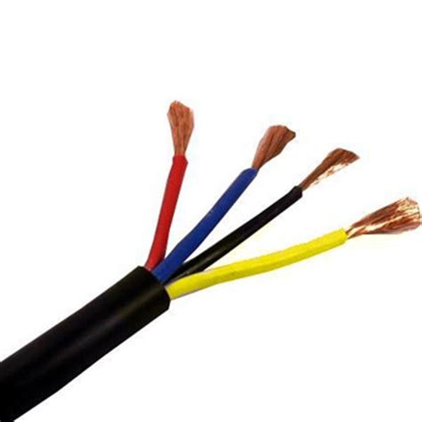 Buy RR Kabel 0.5 sq mm 4 Core 100 mtr Flexible Wire at Best Price in India