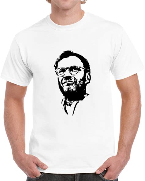 Jurgen Klopp Silhouette Liverpool Soccer Fan Cool T Shirt