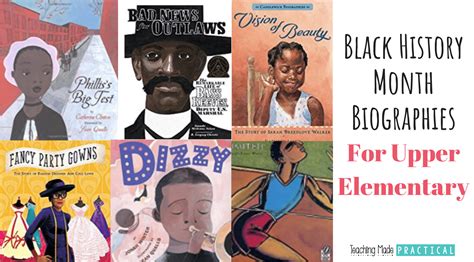 Black History Month Biographies for Upper Elementary - Teaching Made ...