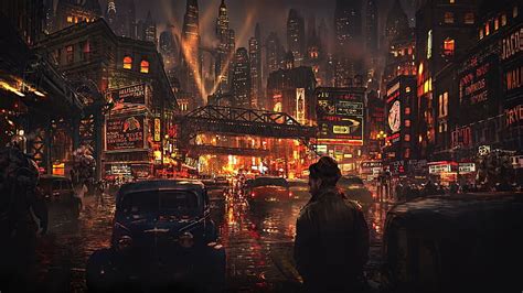 2360x1640px | free download | HD wallpaper: futuristic, cyberpunk ...