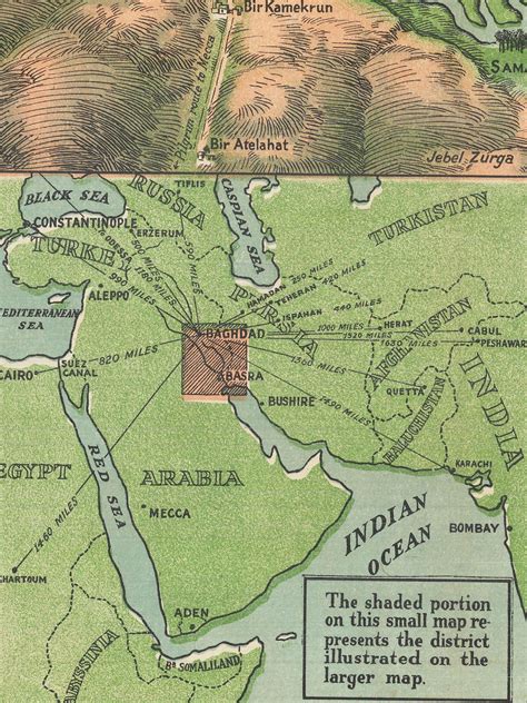 IRAQ / KUWAIT / IRAN / WORLD WAR I MESOPOTAMIAN CAMPAIGN: The "Strand ...